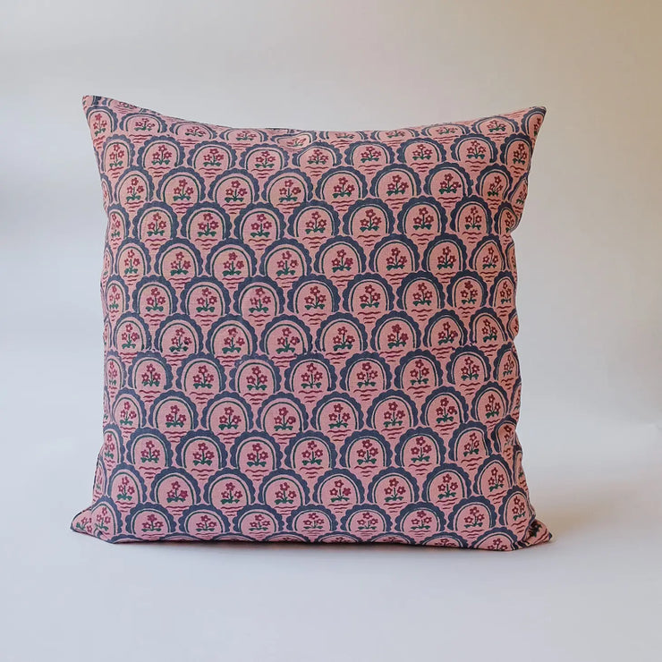 Meena Block Print Pillow